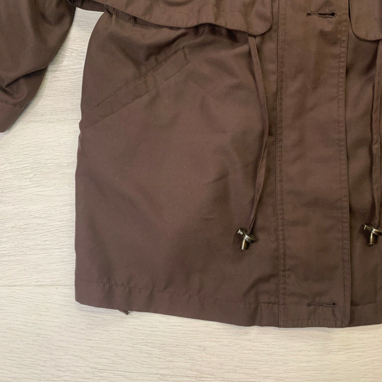 Regatta Womens Brown Full Zip Jacket Size 10