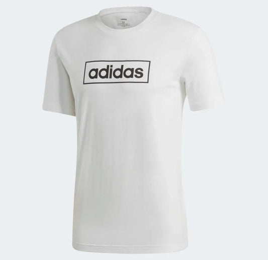 adidas Boxed Logo Print Mens T-Shirt Size Medium (New)