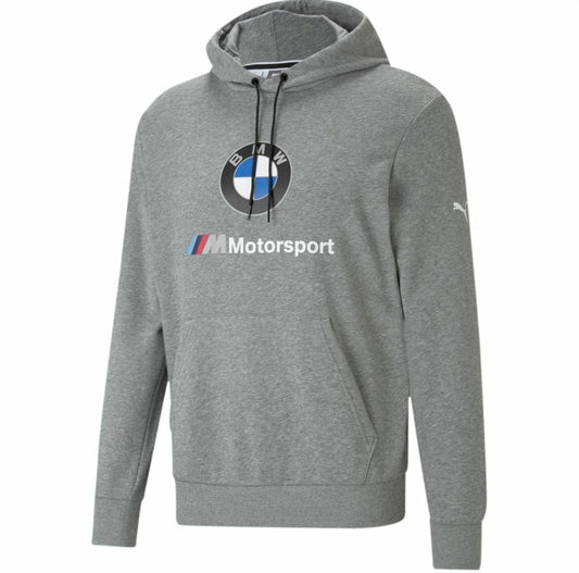 PUMA BMW Motorsport Mens Pullover Grey Hoodie Size XL (New)