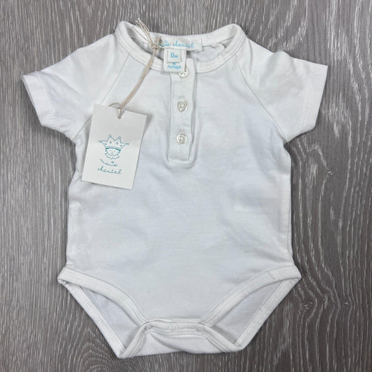 Marie Chantal Babies Angel Wings White Top Size 0 Months (New)