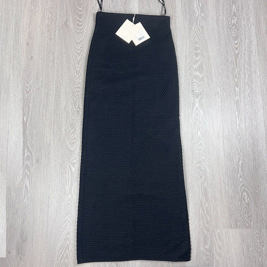 Camilla And Marc Womens Black High Waist Slim Maxi Skirt Size 8 (New) RRP $450