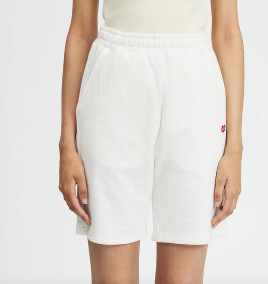 Deus ex Machina Womens White Fleece Shorts Size 8 (New)