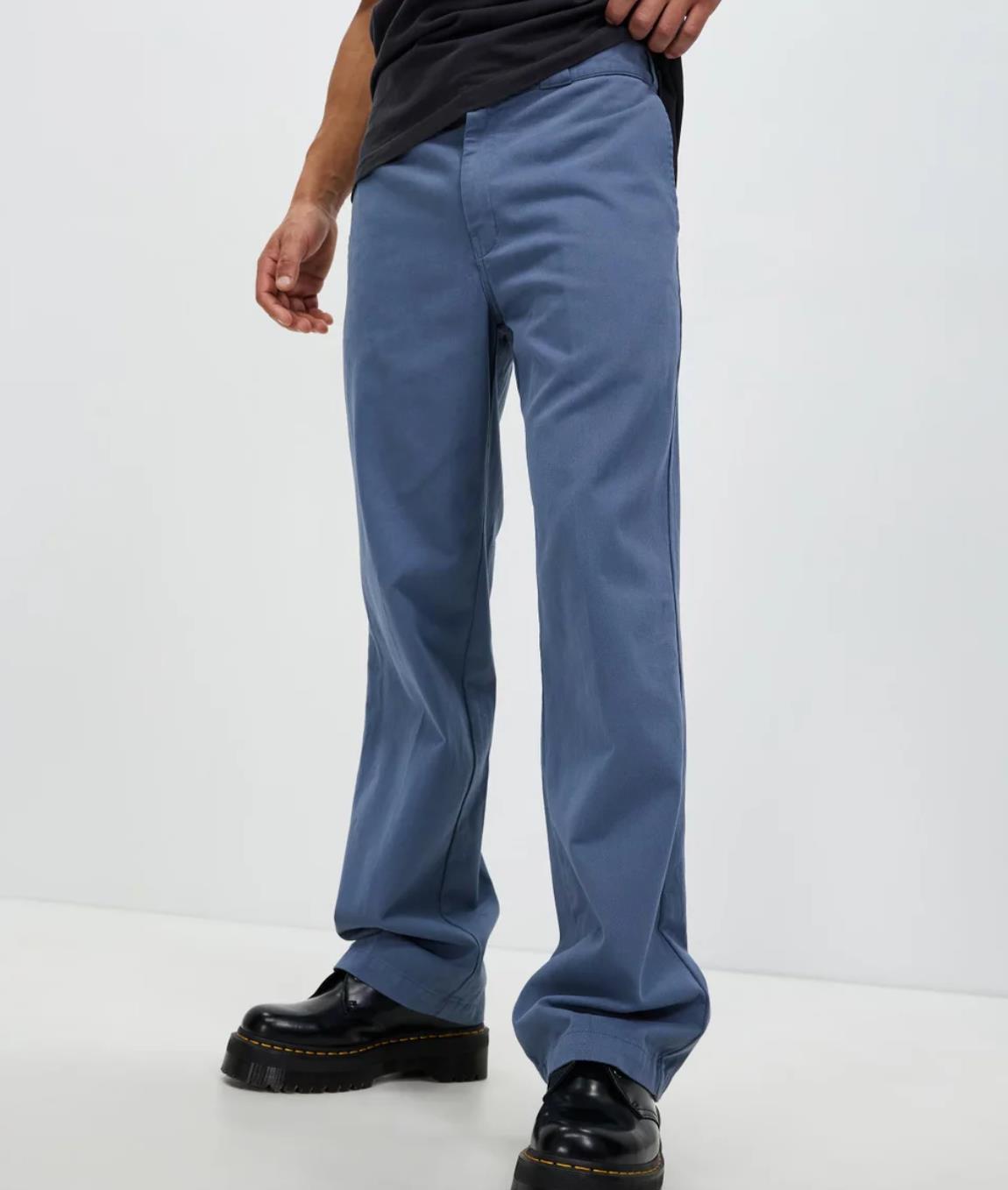 Dickies 874 Unisex Blue Work Pants Chinos Size 28 (New)