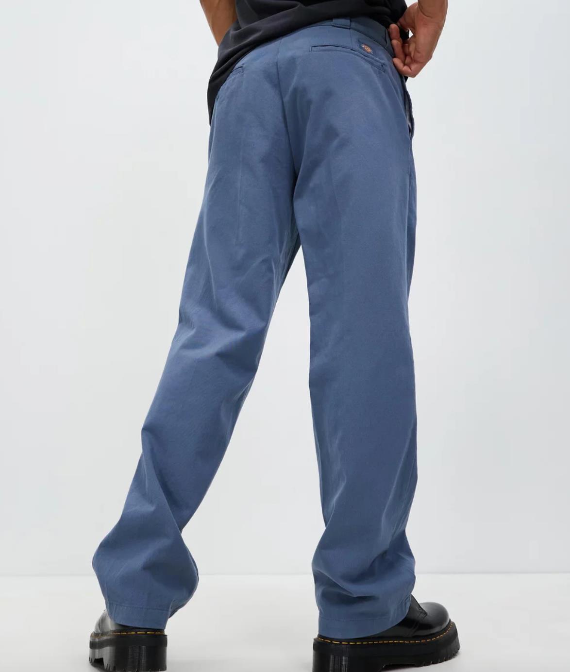 Dickies 874 Unisex Blue Work Pants Chinos Size 28 (New)