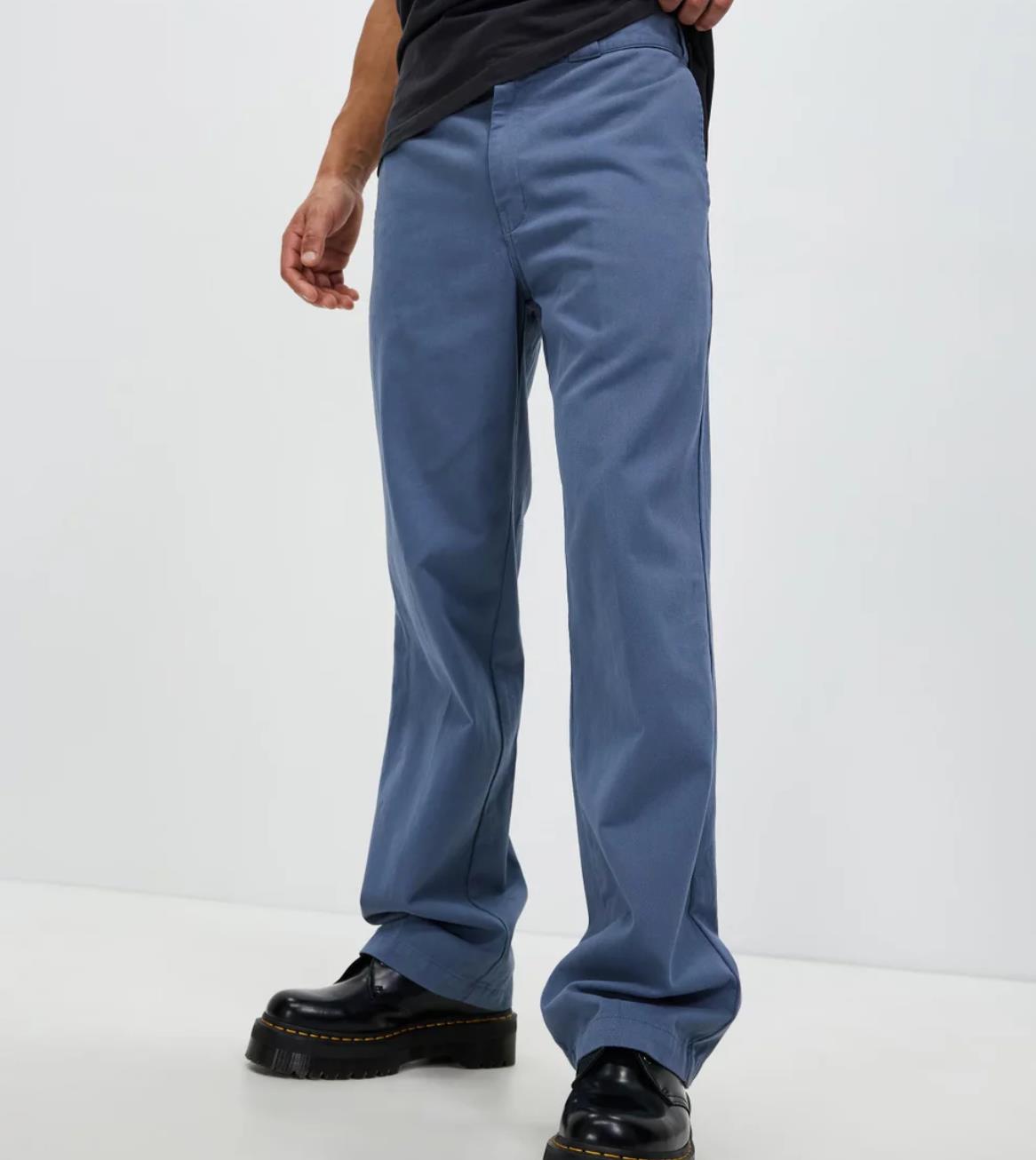 Dickies 874 Unisex Blue Work Pants Chinos Size 28 (New)