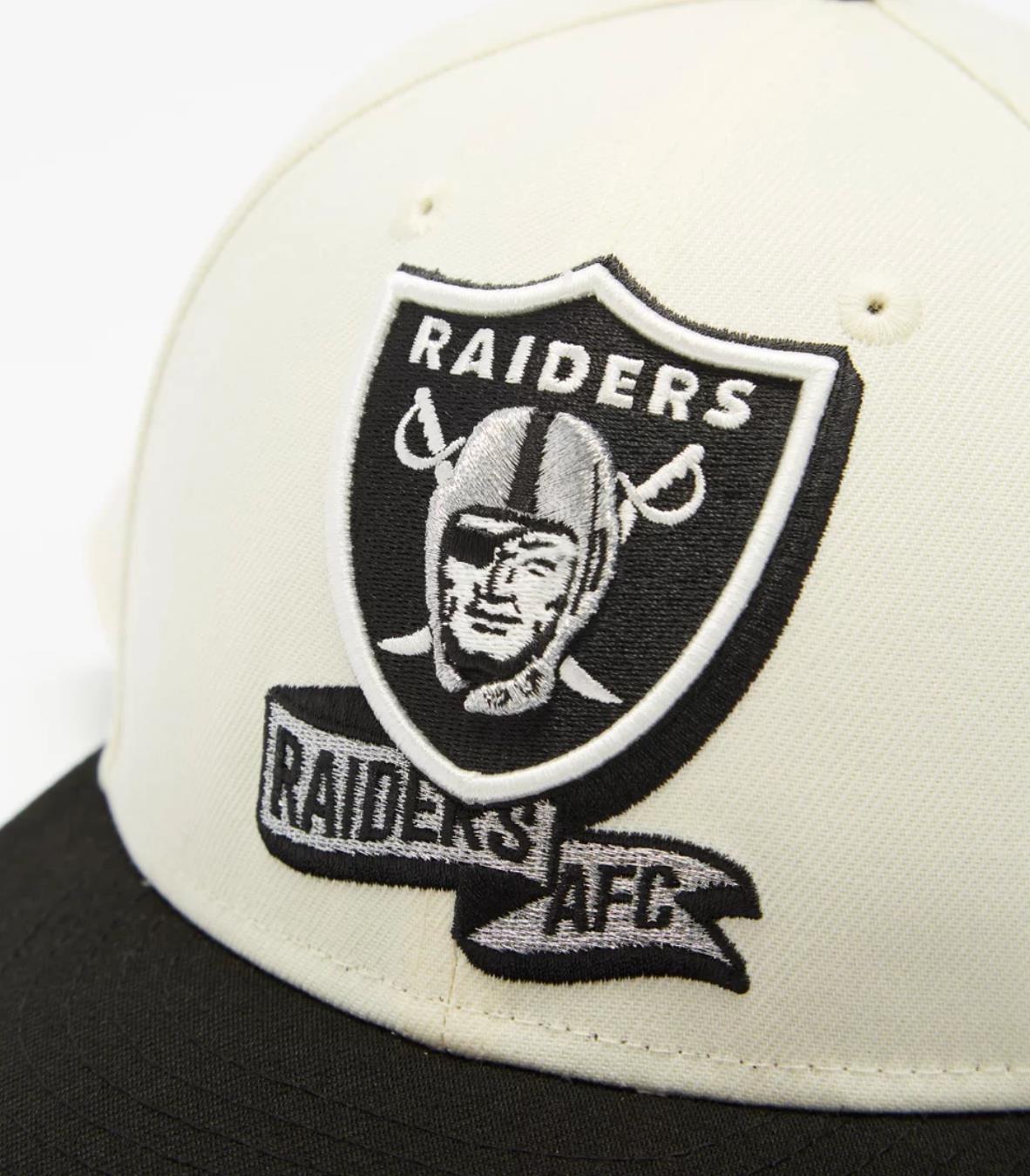 New Era NFL Las Vegas Raiders 59Fifty Fitted Cap Hat Size 718 (New)