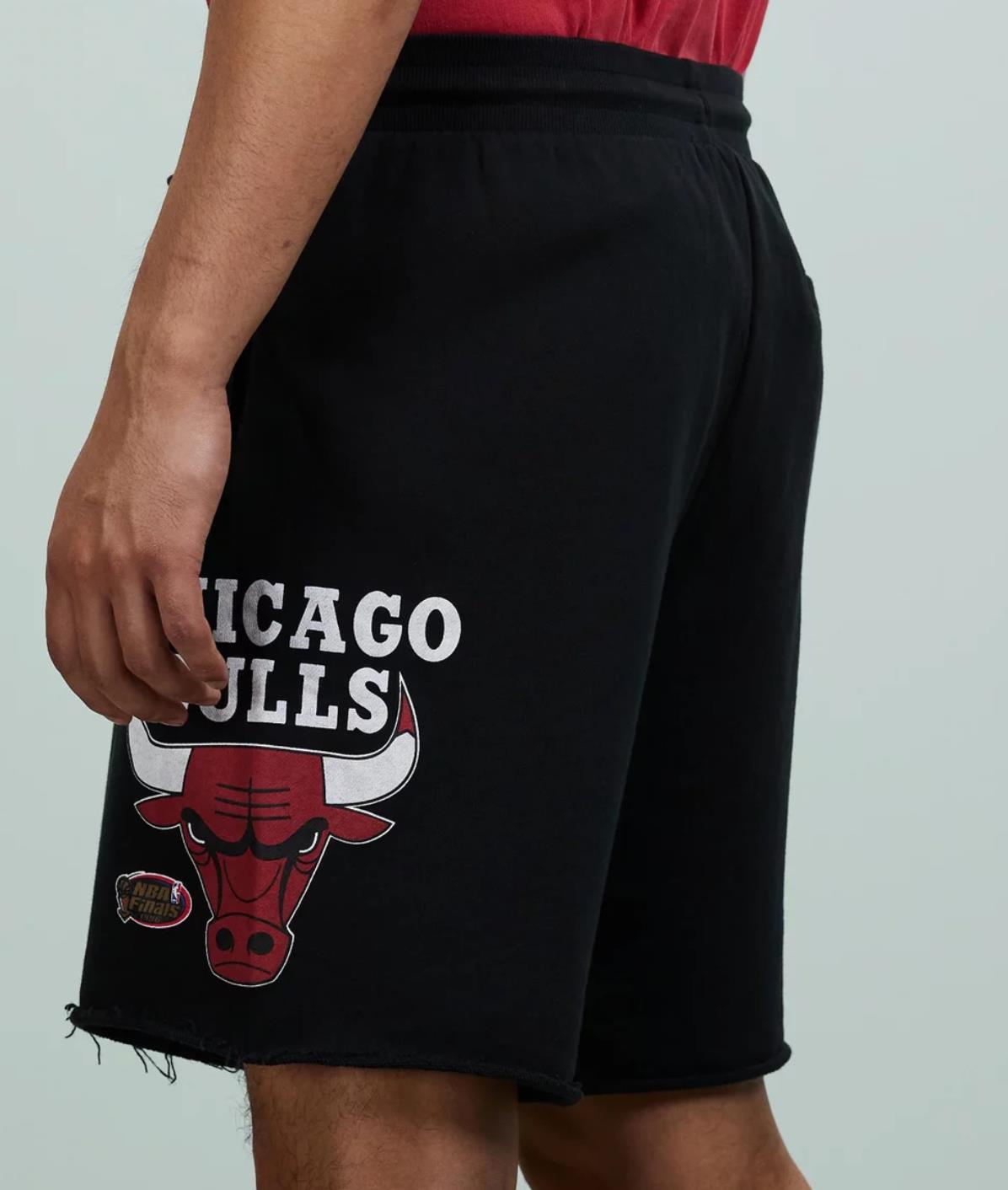 Mitchell & Ness NBA Chicago Bulls Mens Sweat Shorts Size L (New)