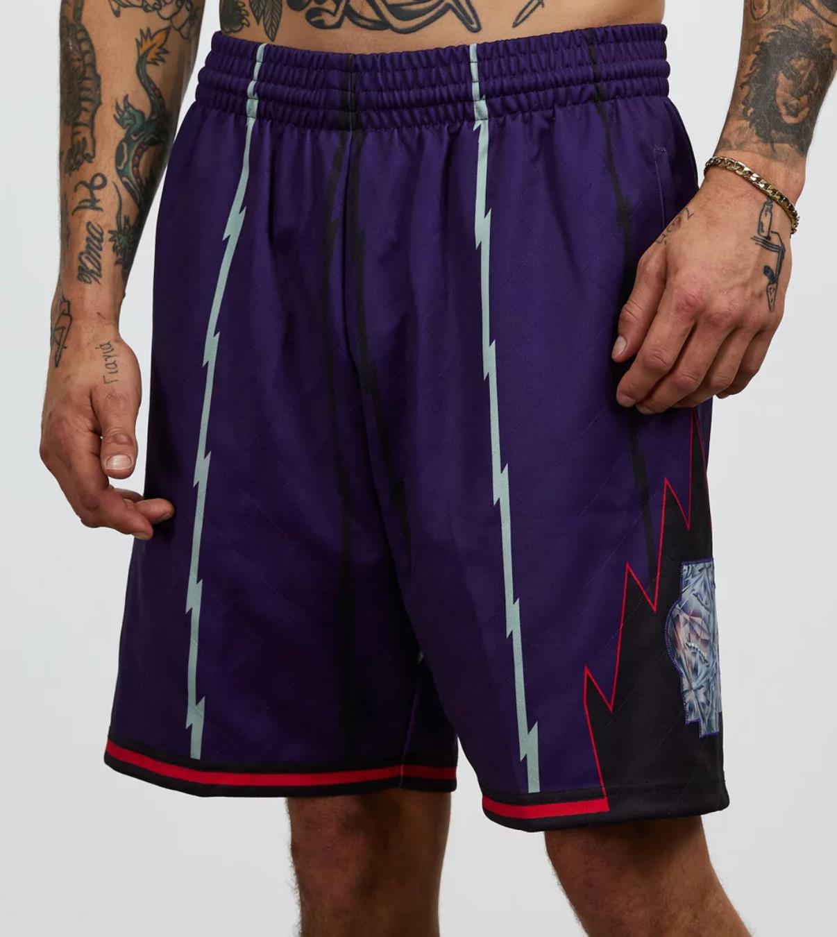 Mitchell & Ness NBA Toronto Raptors 75th Anniversary Basketball Shorts Size XL