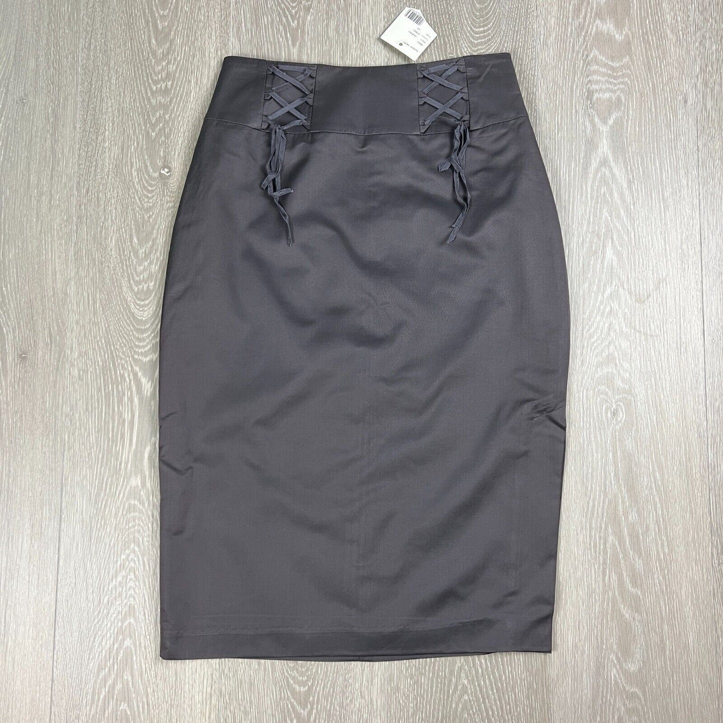 Review Australia Women Grey Pencil Skirt Size 8 (New)