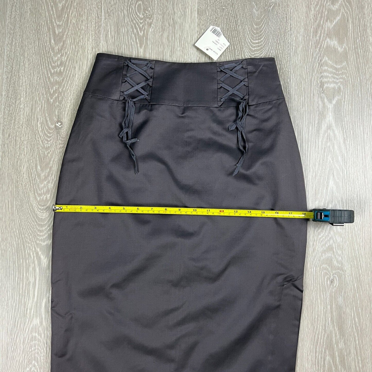 Review Australia Women Grey Pencil Skirt Size 8 (New)