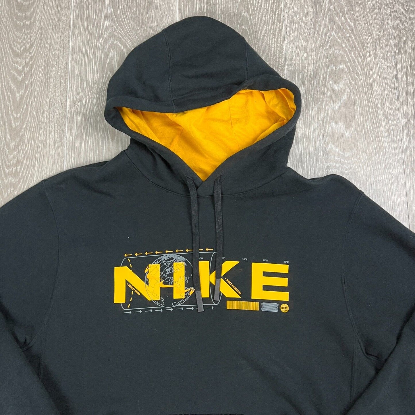 Nike Mens Black Pullover Hoodie Size Small