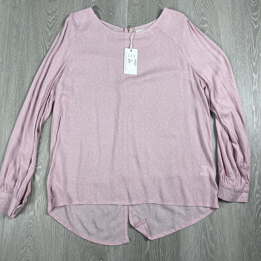 Miracle Boutique Sage Collection Womens Pink Blouse Size 12 (new)