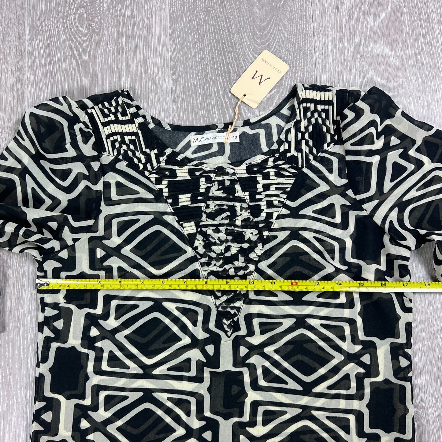 M. Collection Womens Blouse Size 10 (New)