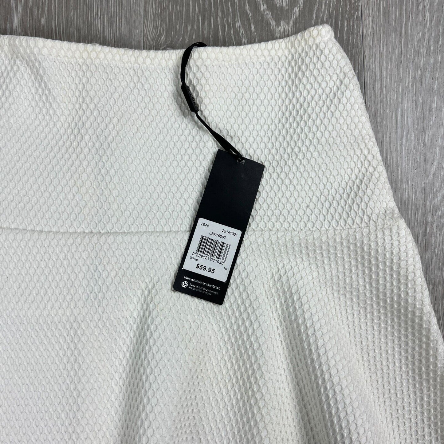 Tokito Womens White Skirt Size 10 (New)