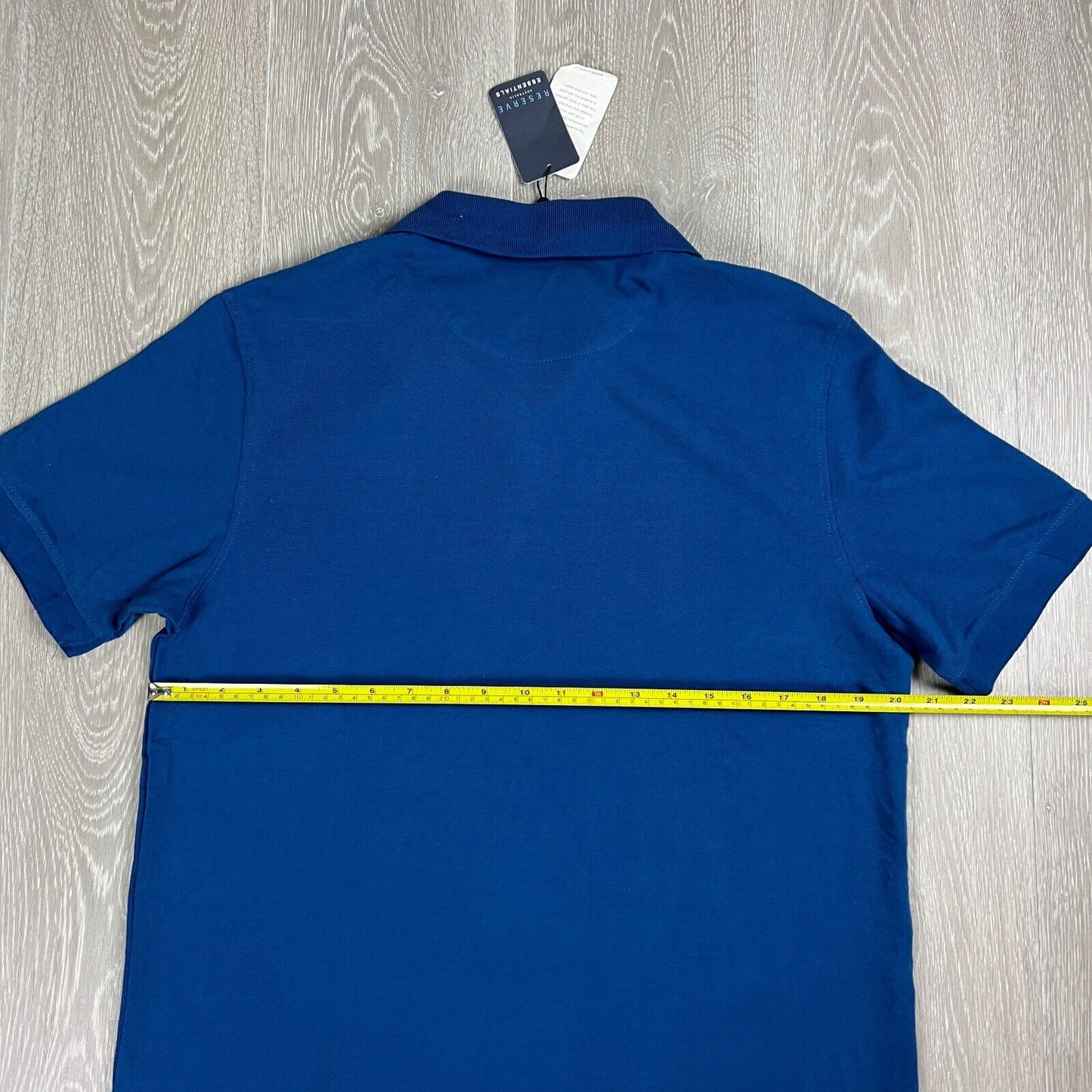 Reserve Mens Blue Polo Shirt Size Medium (New)