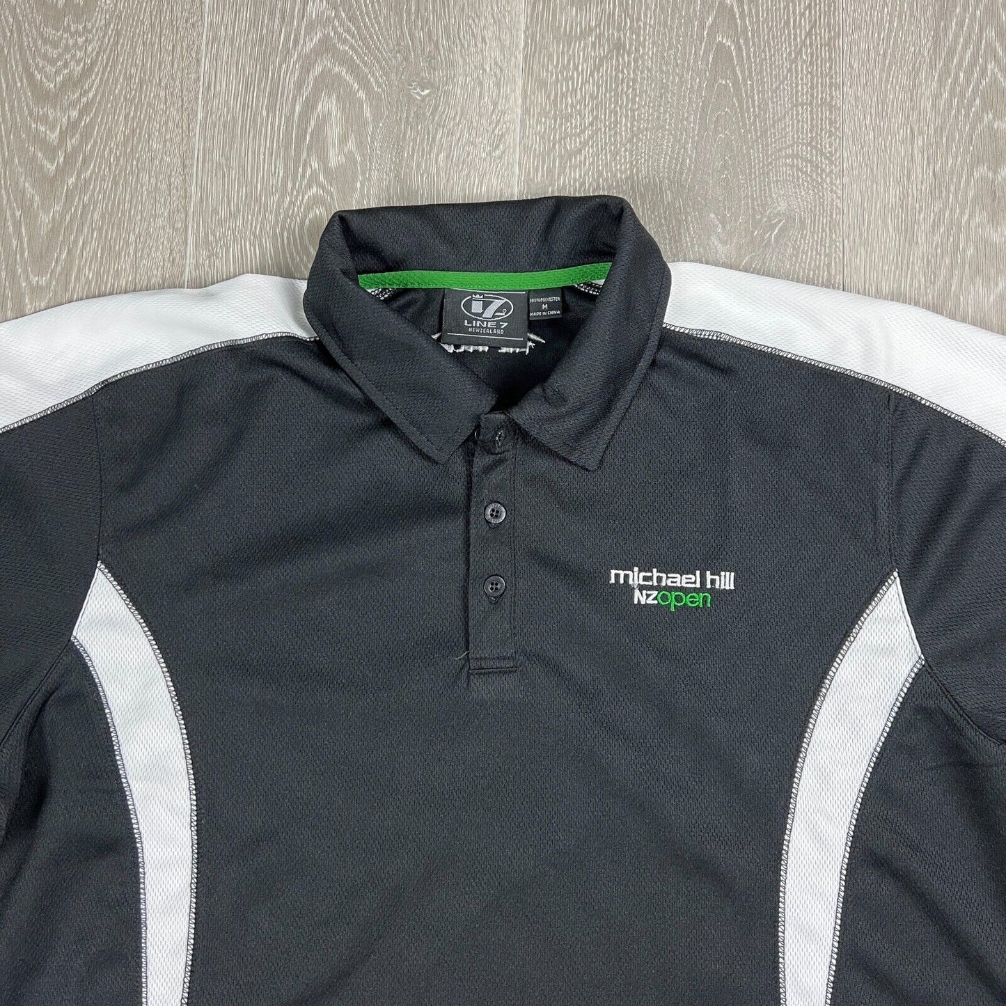 Michael Hill New Zealand Open The Hills Golf Club Mens Polo Shirt Size M