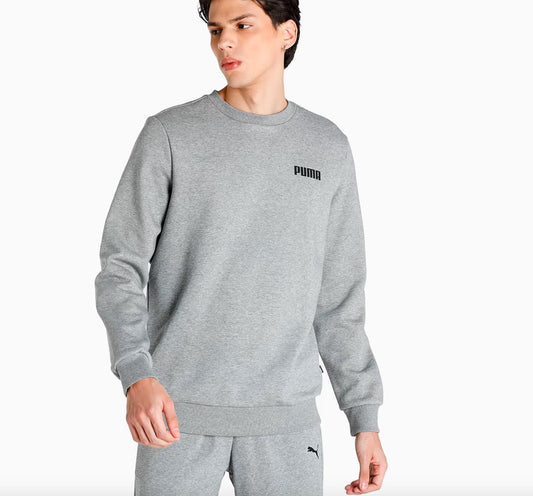 PUMA Mens Pullover Grey Sweater Jumper Size Large (New)