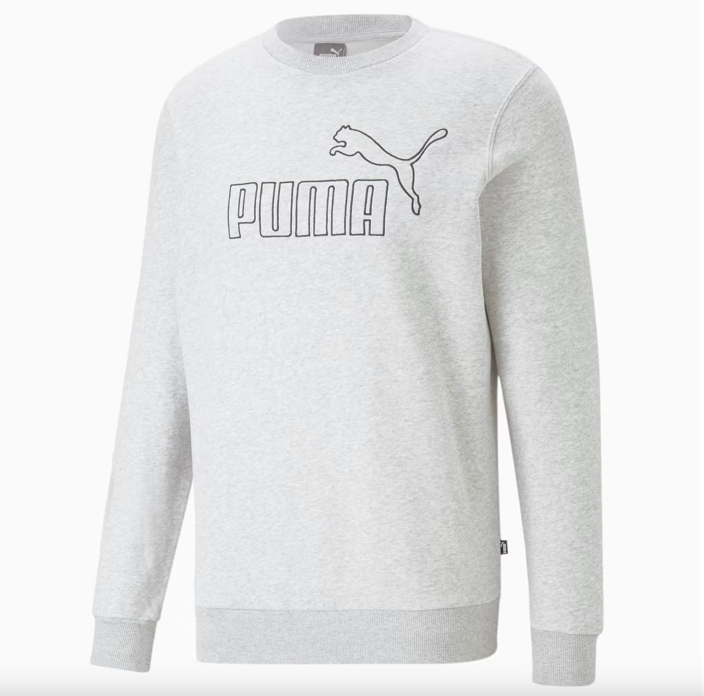 PUMA Mens Pullover Grey Crew Neck Sweater Jumper Size 2XL (New)