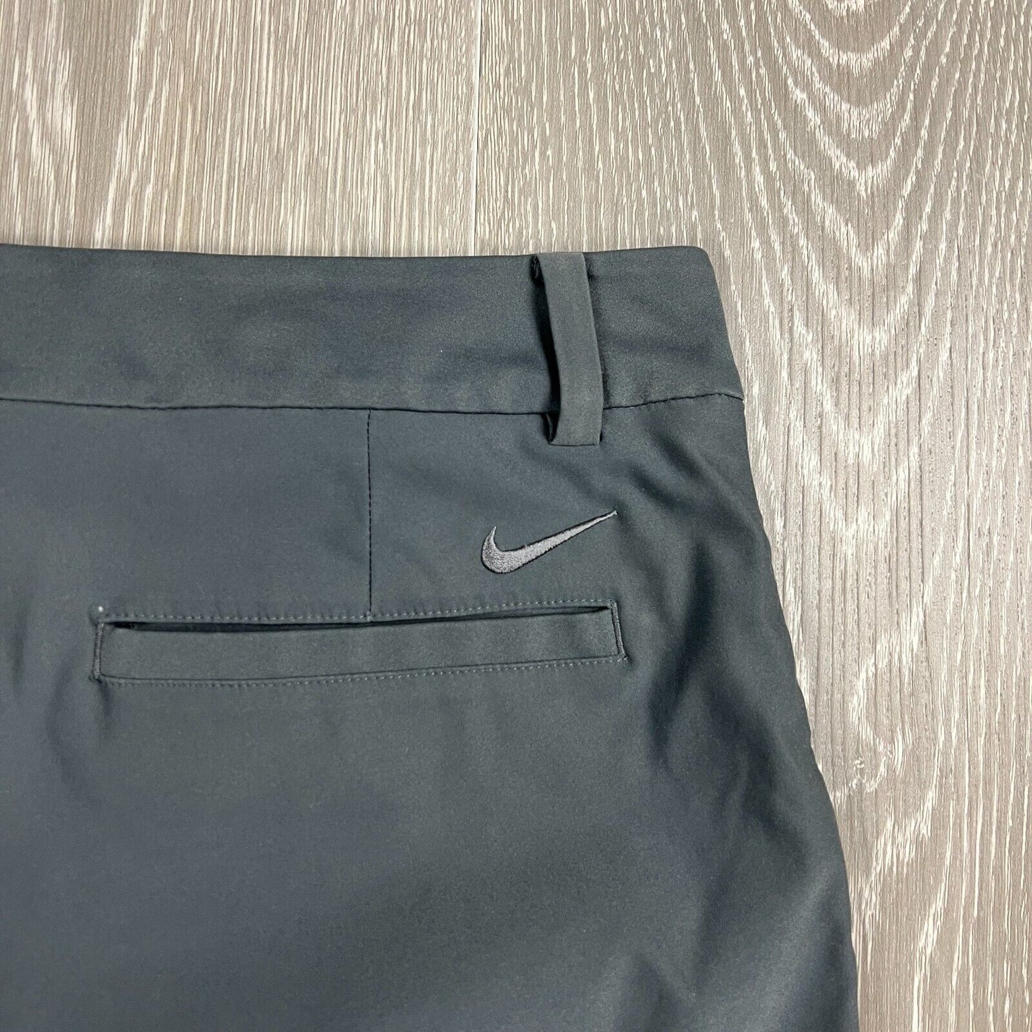 Nike Golf Womens Dri-fit Grey Golf Shorts Size 12