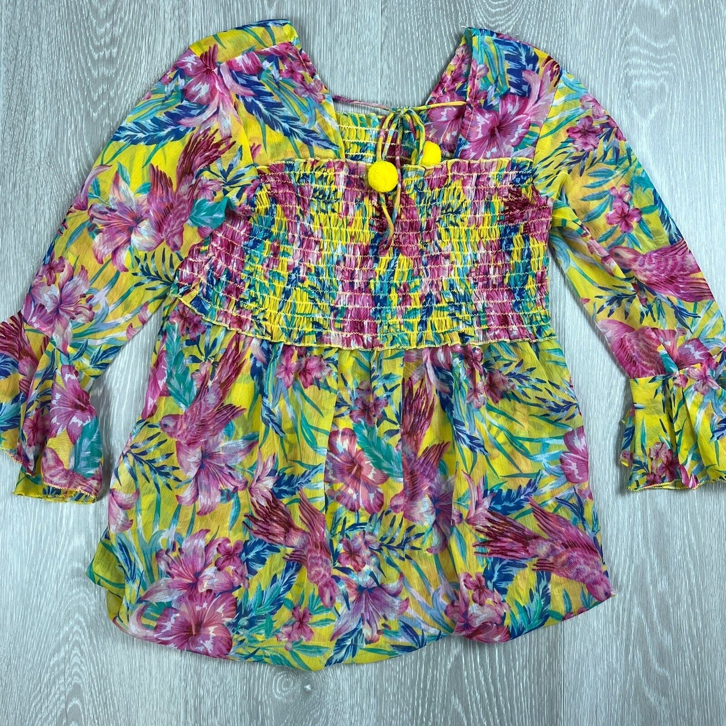 Popwings Womens Colouful Blouse Size Small