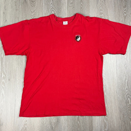 Tai Chi 25 Years of Better Health Mens Red T-Shirt Size XL