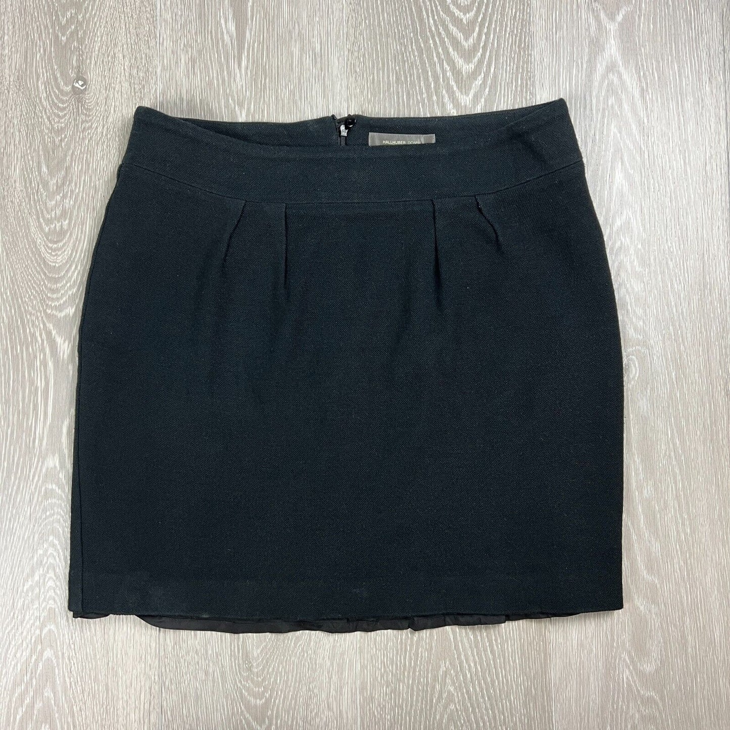 HALLHUBER DONNA Womens Black Mini Skirt Size 40