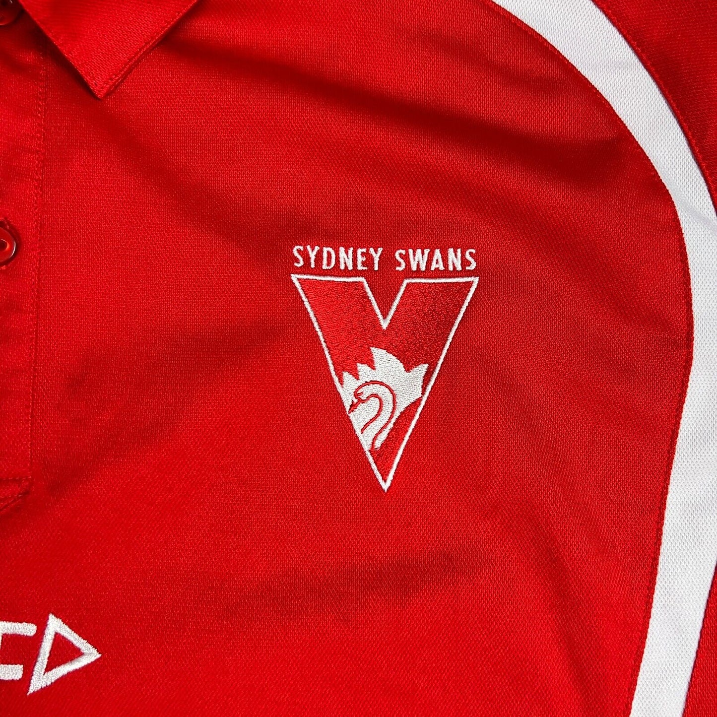 ISC Sydney Swans AFL Mens Red Polo Shirt Size 3XL