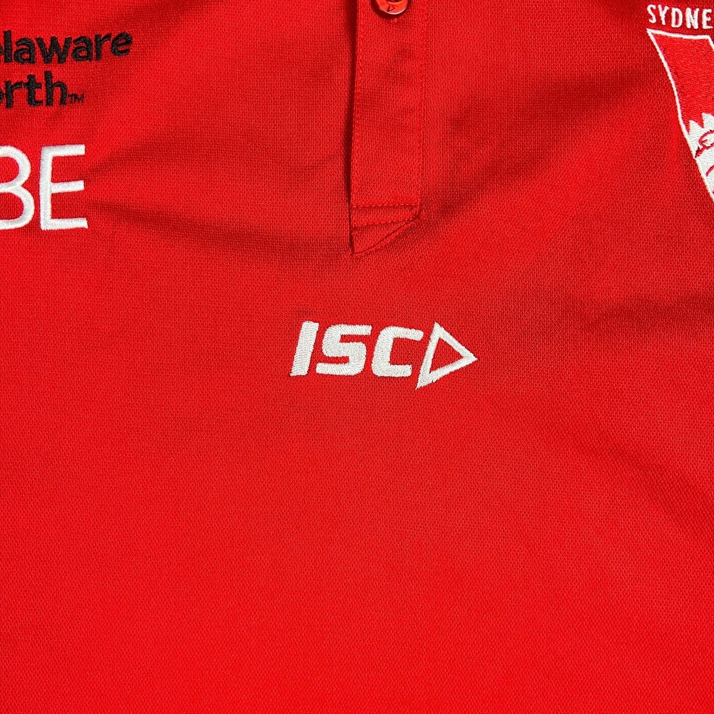 ISC Sydney Swans AFL Mens Red Polo Shirt Size 3XL