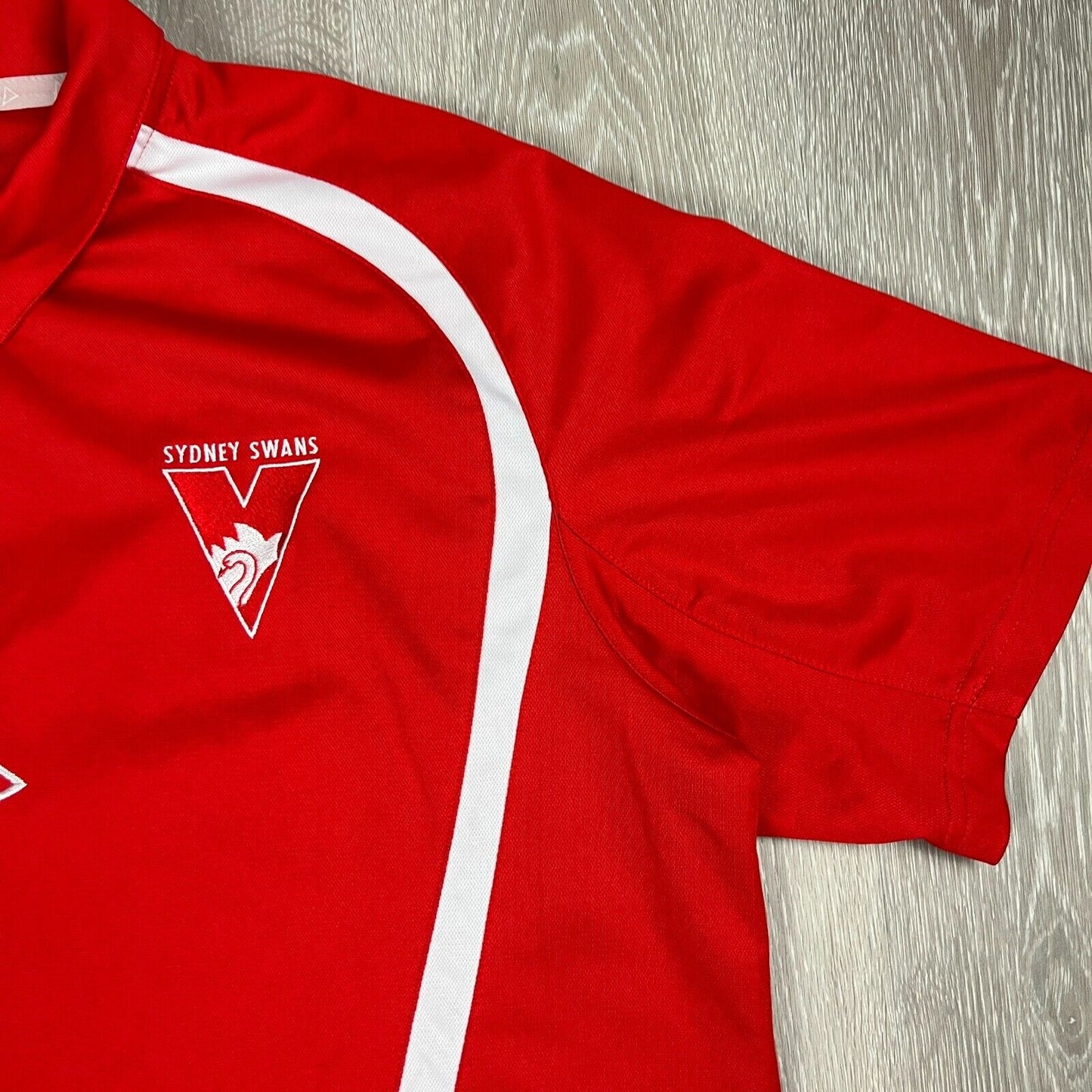 ISC Sydney Swans AFL Mens Red Polo Shirt Size 3XL