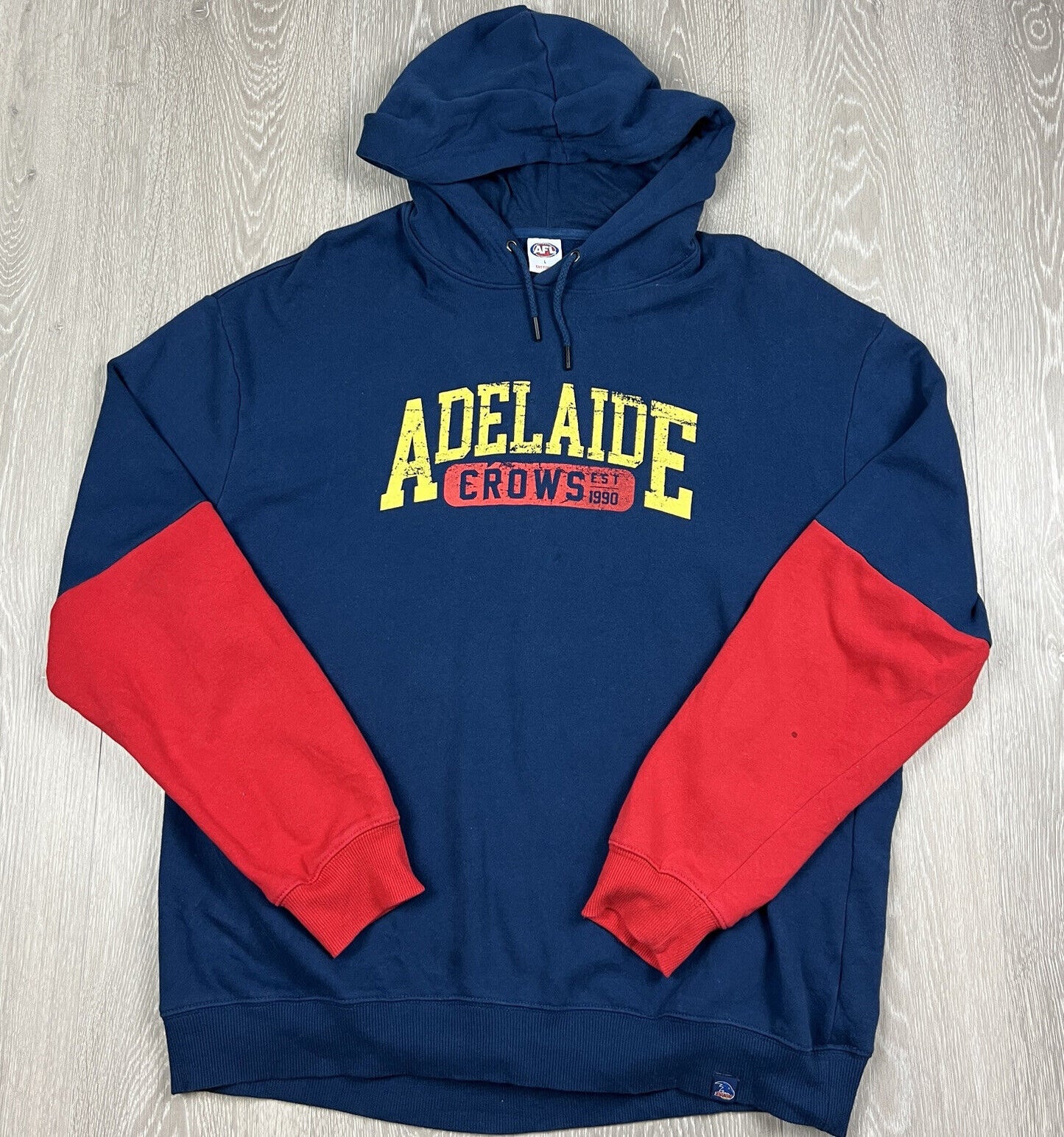 AFL x Cotton On Adelaide Crows Mens Pullover Hoodie Size Large