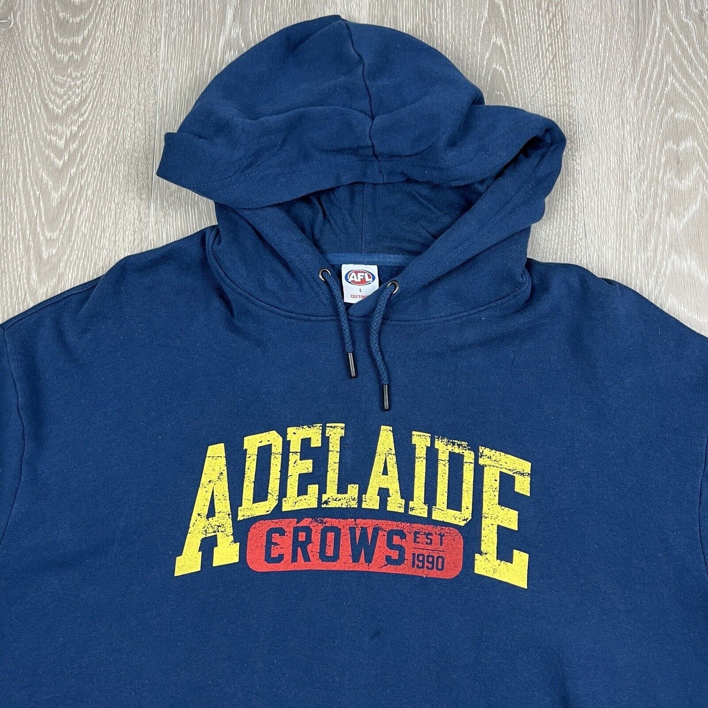 AFL x Cotton On Adelaide Crows Mens Pullover Hoodie Size Large