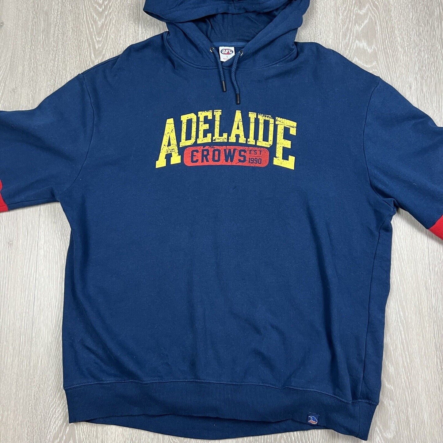 AFL x Cotton On Adelaide Crows Mens Pullover Hoodie Size Large