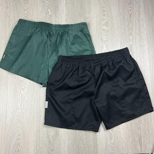 Stubbies Mens Shorts Size 107cm 2 Pairs (Green NWOT / Black NWT)