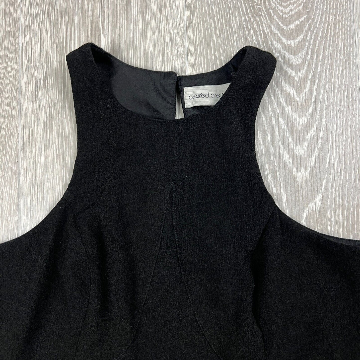 Blessed Are The Meek Womens Black Tank Top Size 1