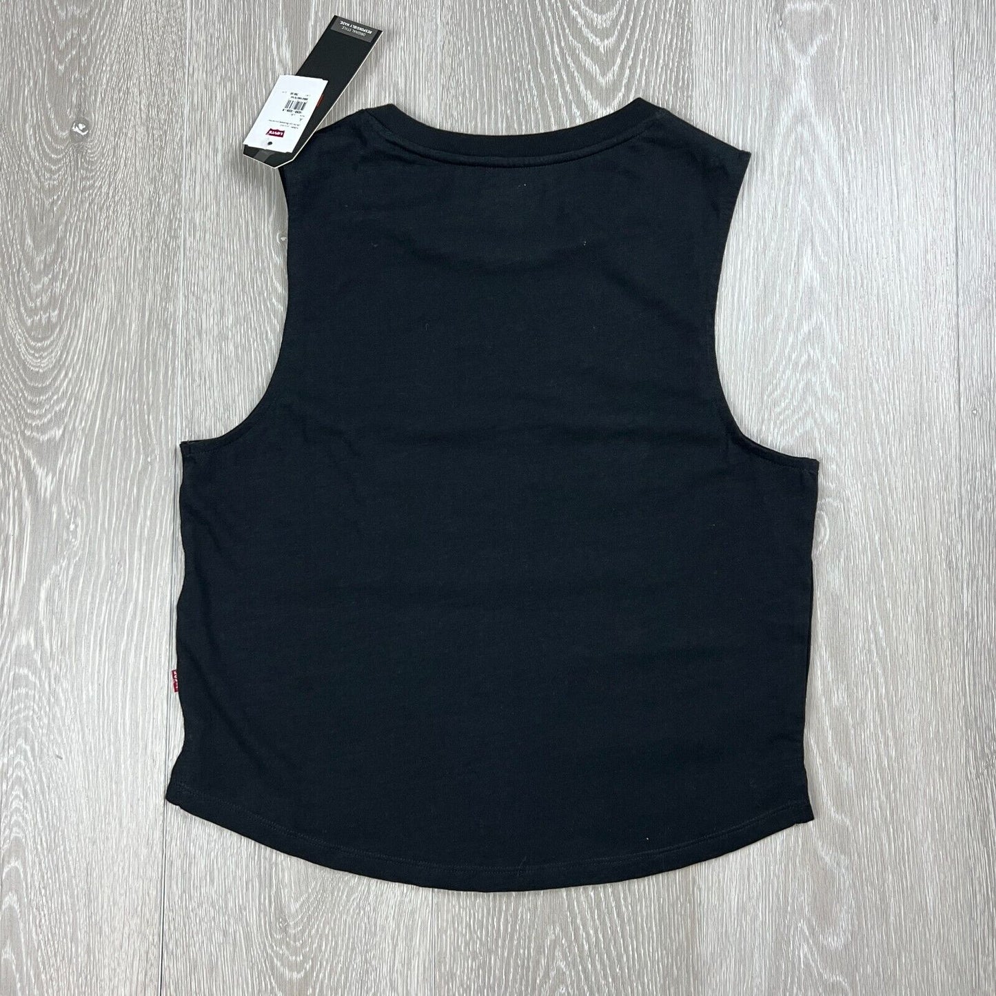 Levis Everythings Going To Be Alright Womens Black Tank Top Size S (New)