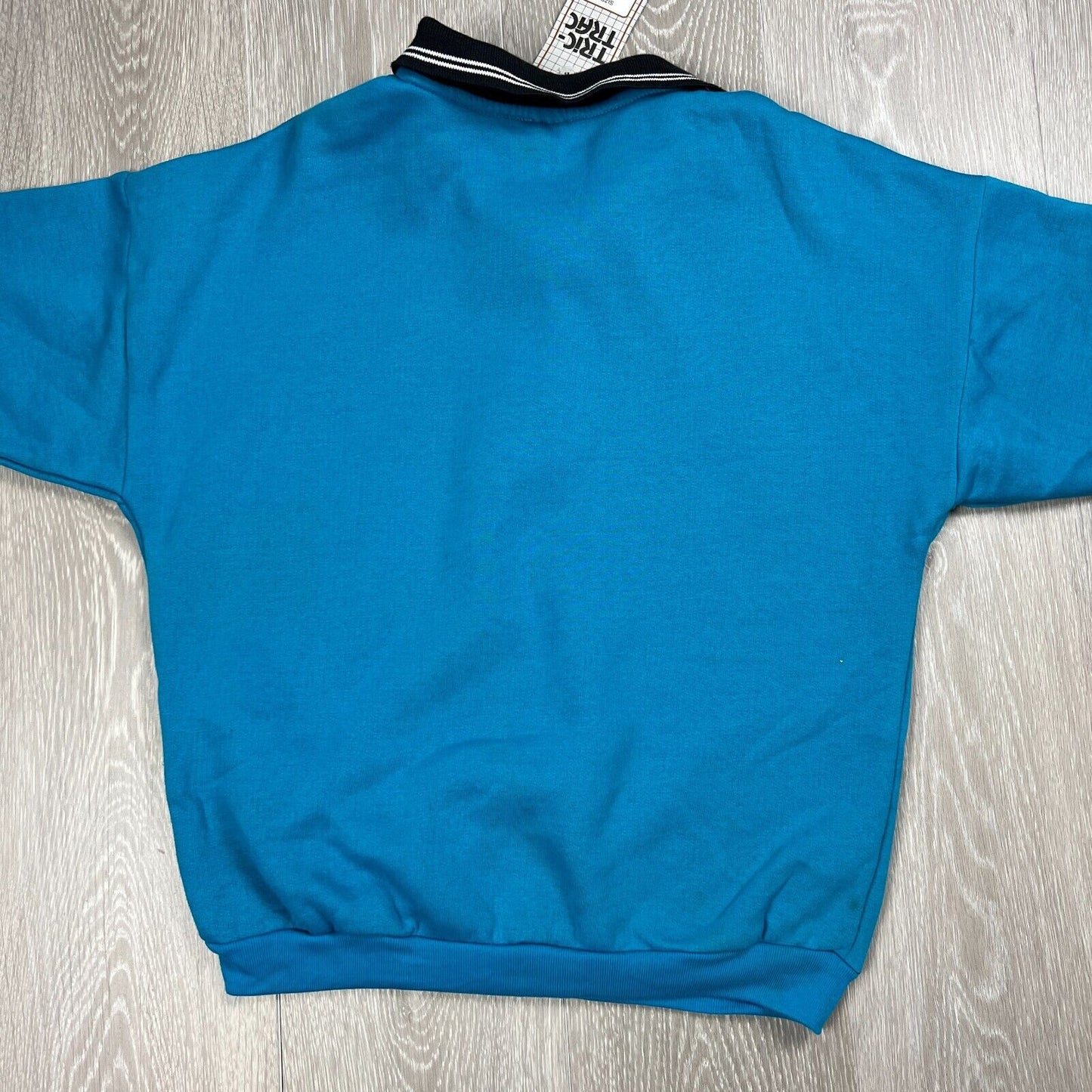 Vintage Tric-Trac Made In Aus Blue Pullover Jumper Size 10 (New)