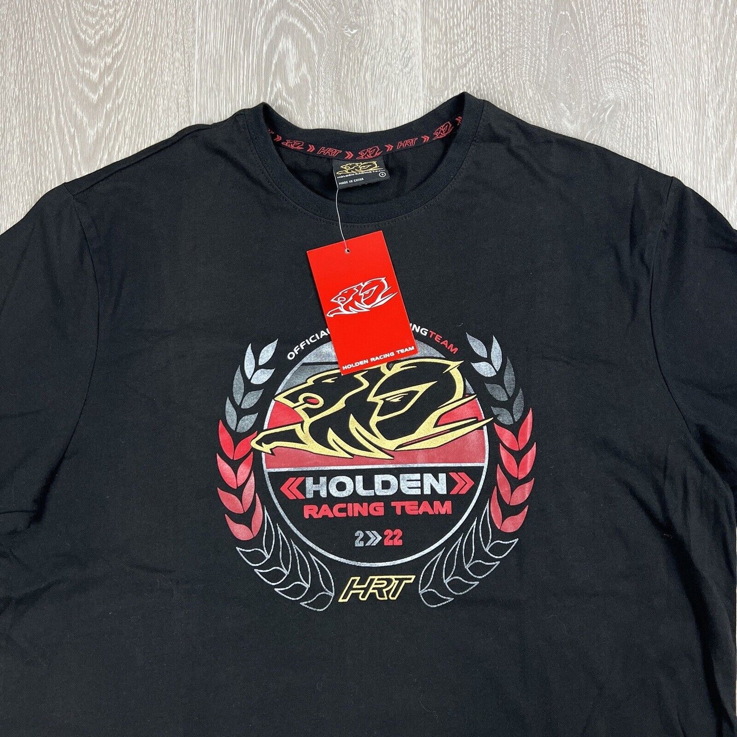 Holden Racing Team Mens Black T-Shirt Size Small (New)