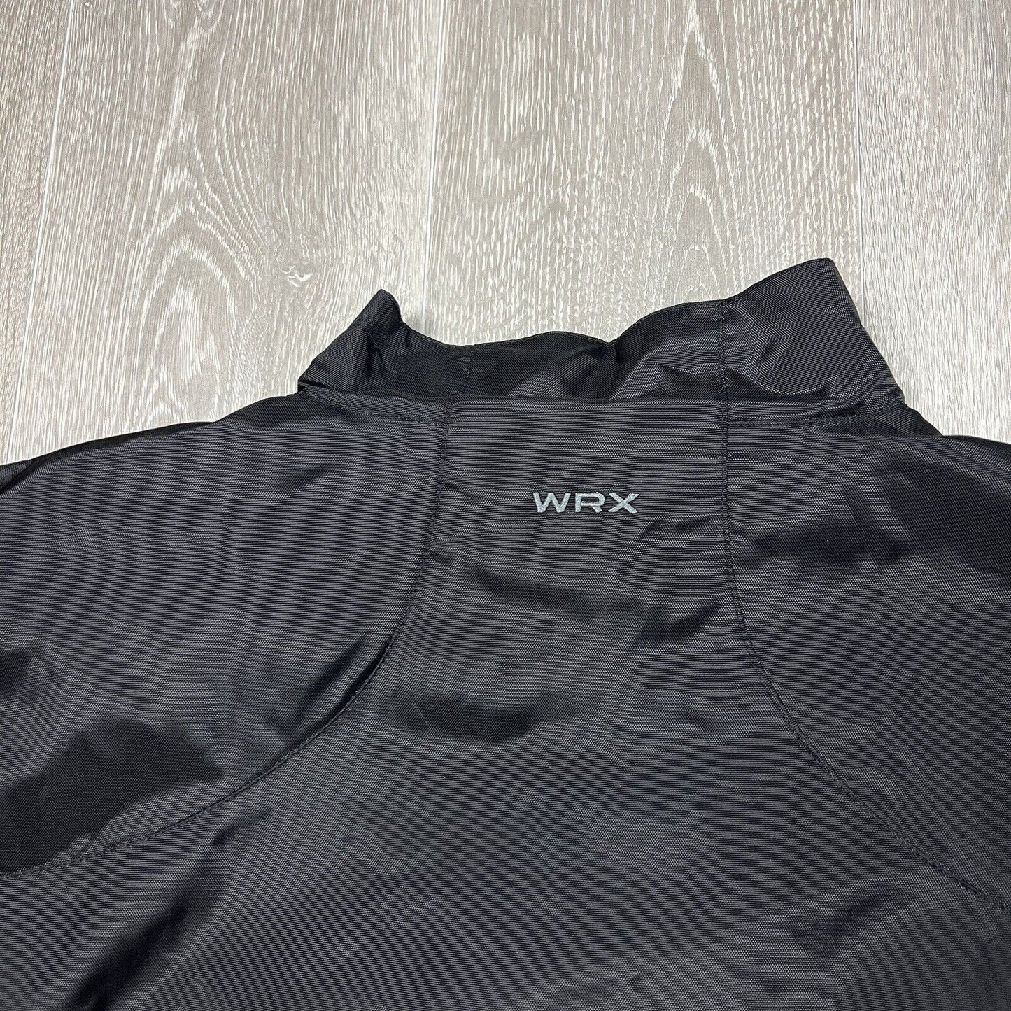 Subaru WRX Mens Black Full Zip Water Resistant Track Jacket Size 2XL (New)