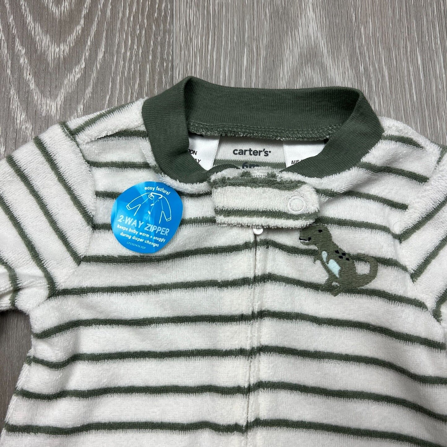 Carter's Babies Striped Jumpsuit One Piece Size 6 Months (New)