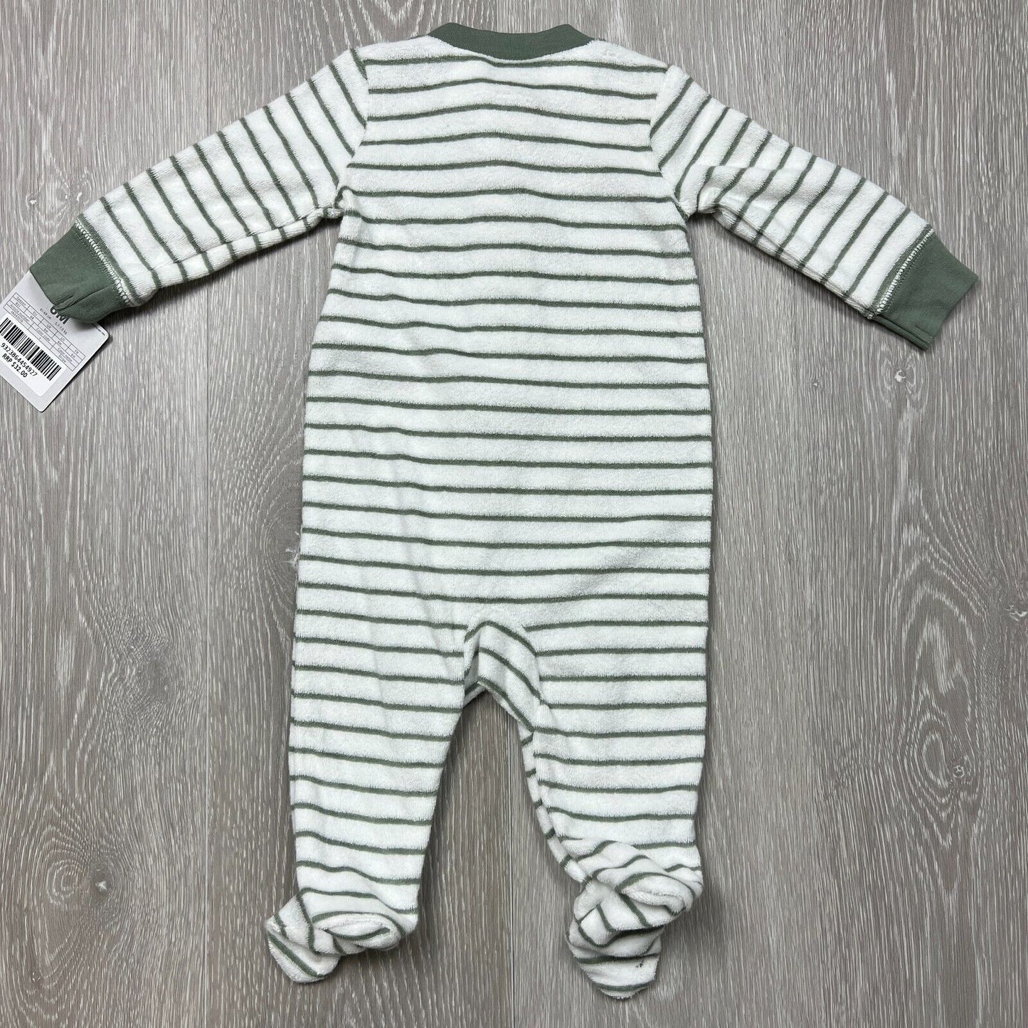 Carter's Babies Striped Jumpsuit One Piece Size 6 Months (New)