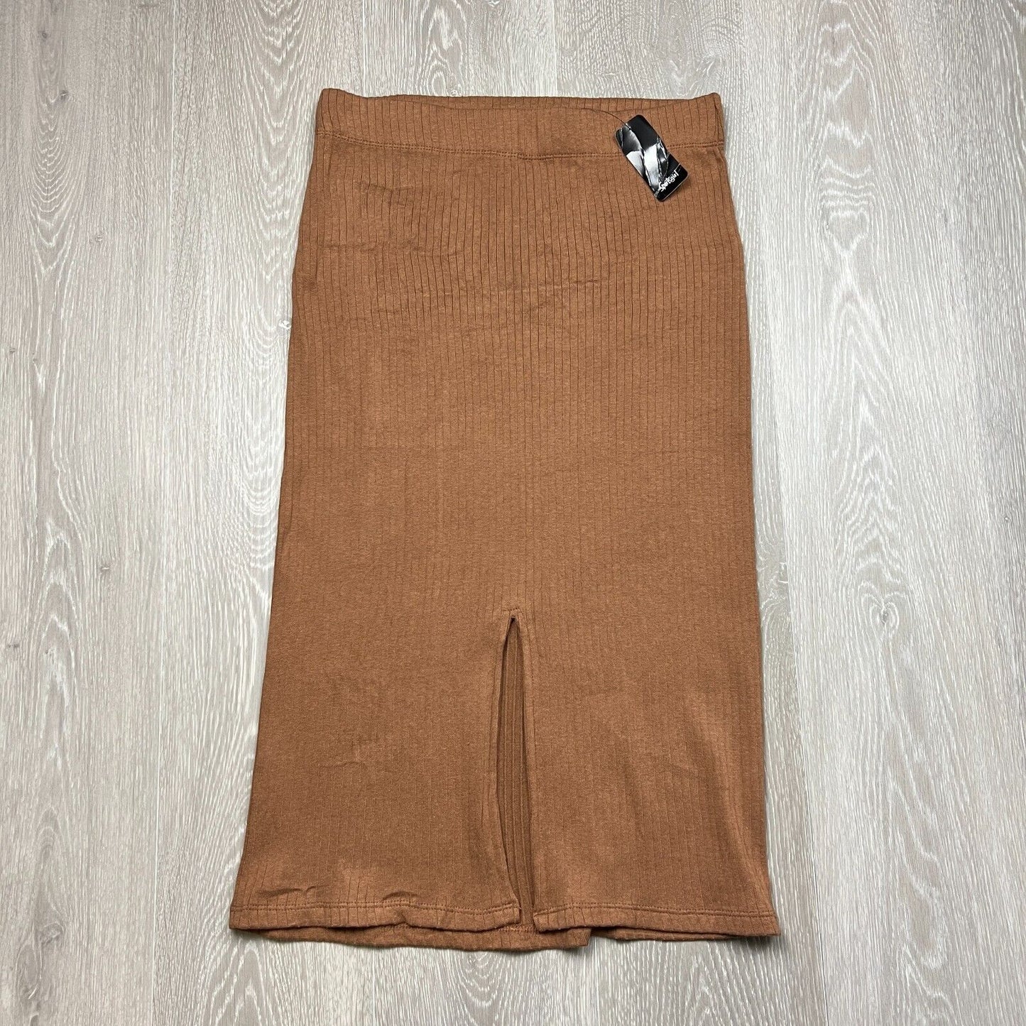 Sportsgirl Womens Brown Figure Hugging Skirt Size Medium (New)