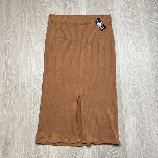 Sportsgirl Womens Brown Figure Hugging Skirt Size Medium (New)