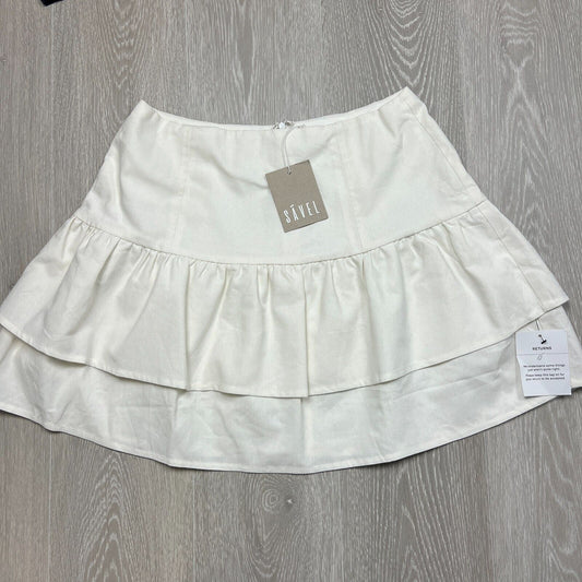 Savel Womens White Miller Skirt Size AU 12 / US 8 (new)