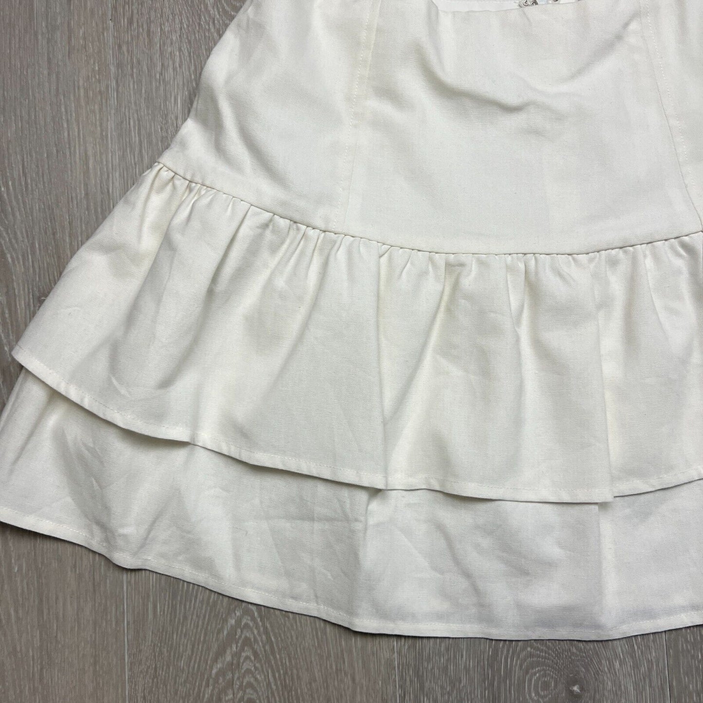 Savel Womens White Miller Skirt Size AU 12 / US 8 (new)