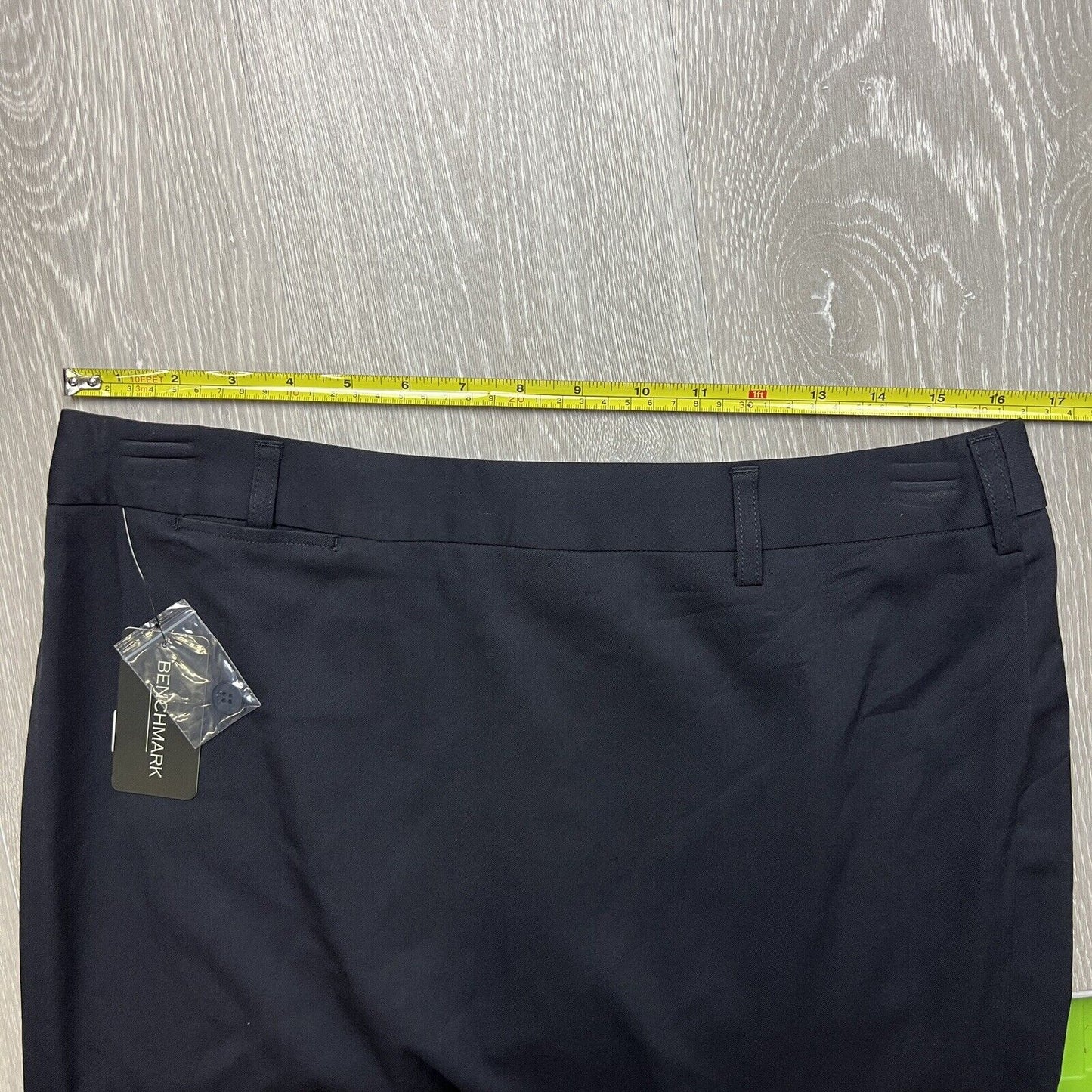 Benchmark Womens Black Pencil Skirt Size 12 (New)