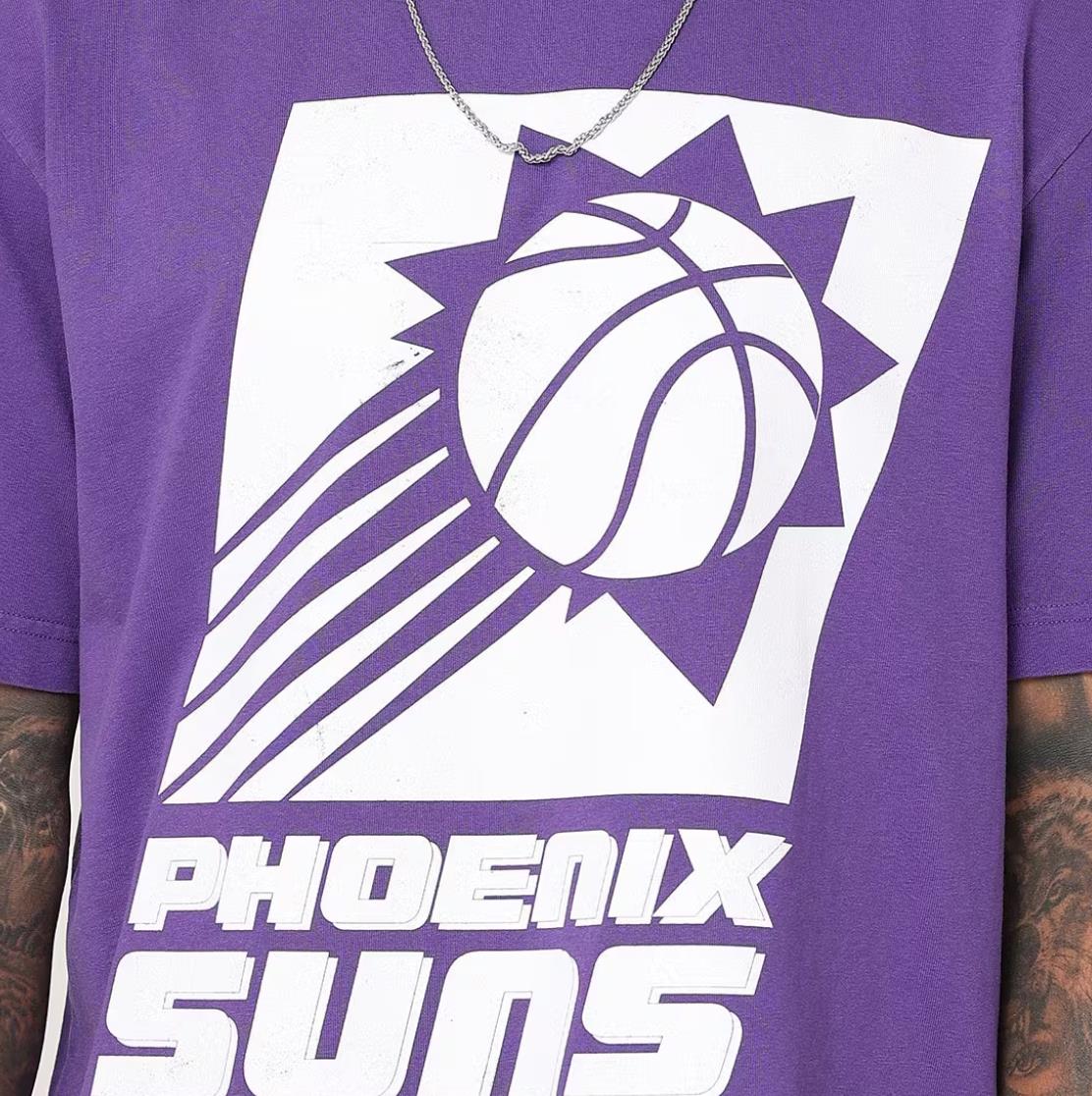 Mitchell & Ness Mens Phoenix Suns Large Logo T-Shirt Size M (New)