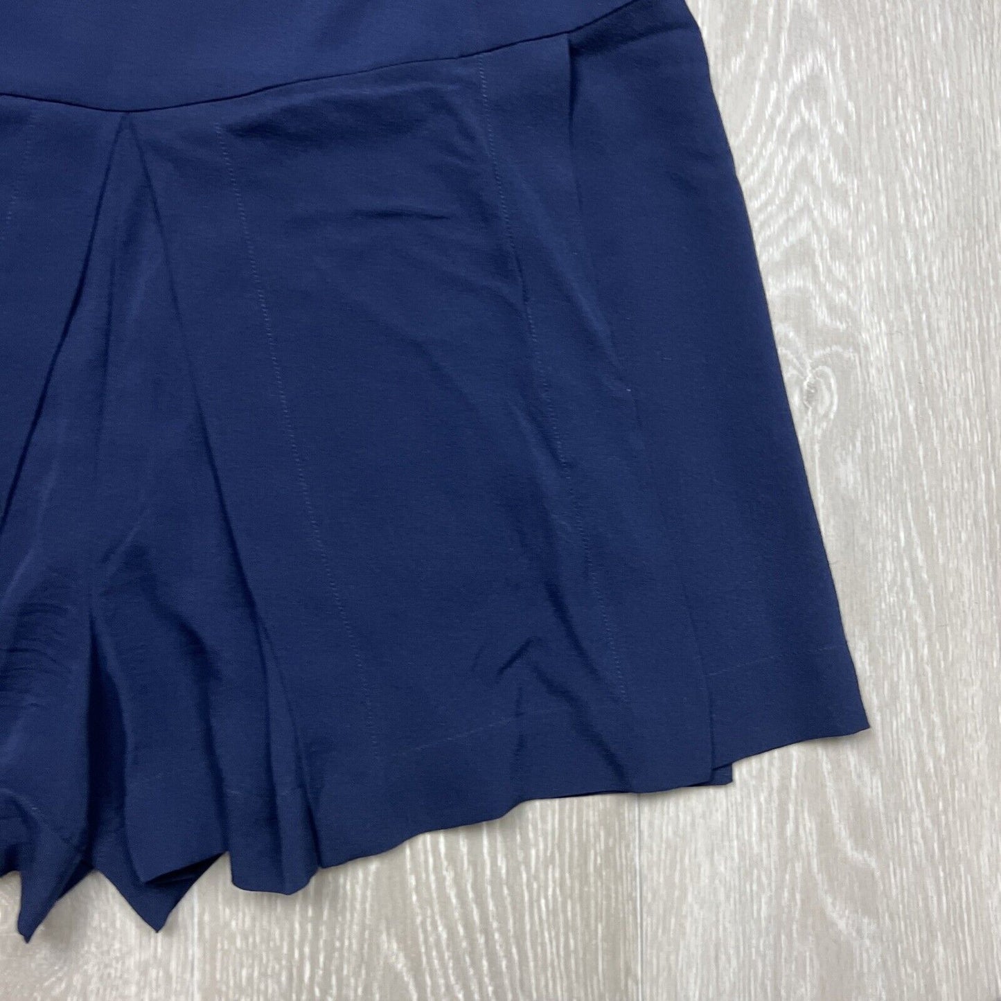 KITX Womens Blue 100% Silk Shorts Size 12