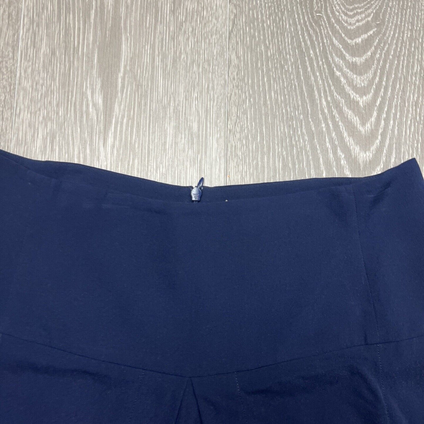 KITX Womens Blue 100% Silk Shorts Size 12