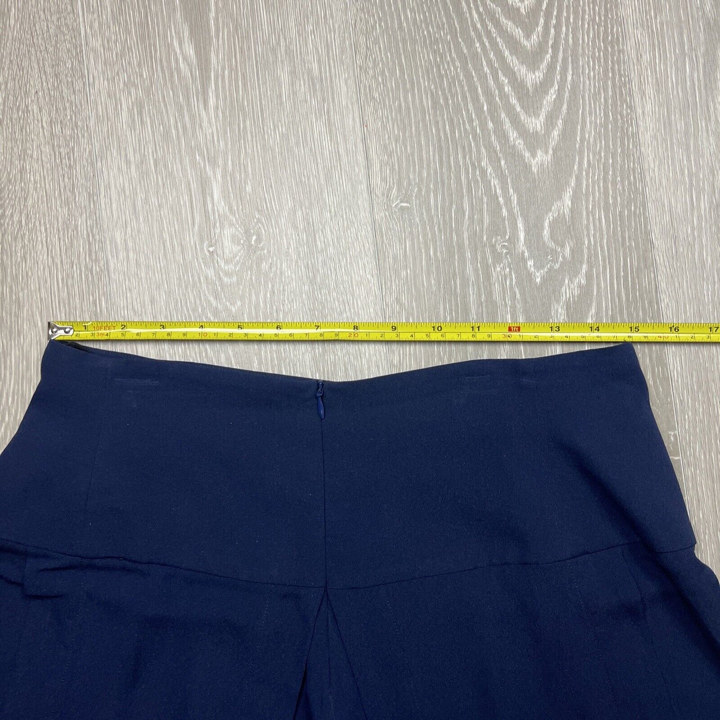 KITX Womens Blue 100% Silk Shorts Size 12