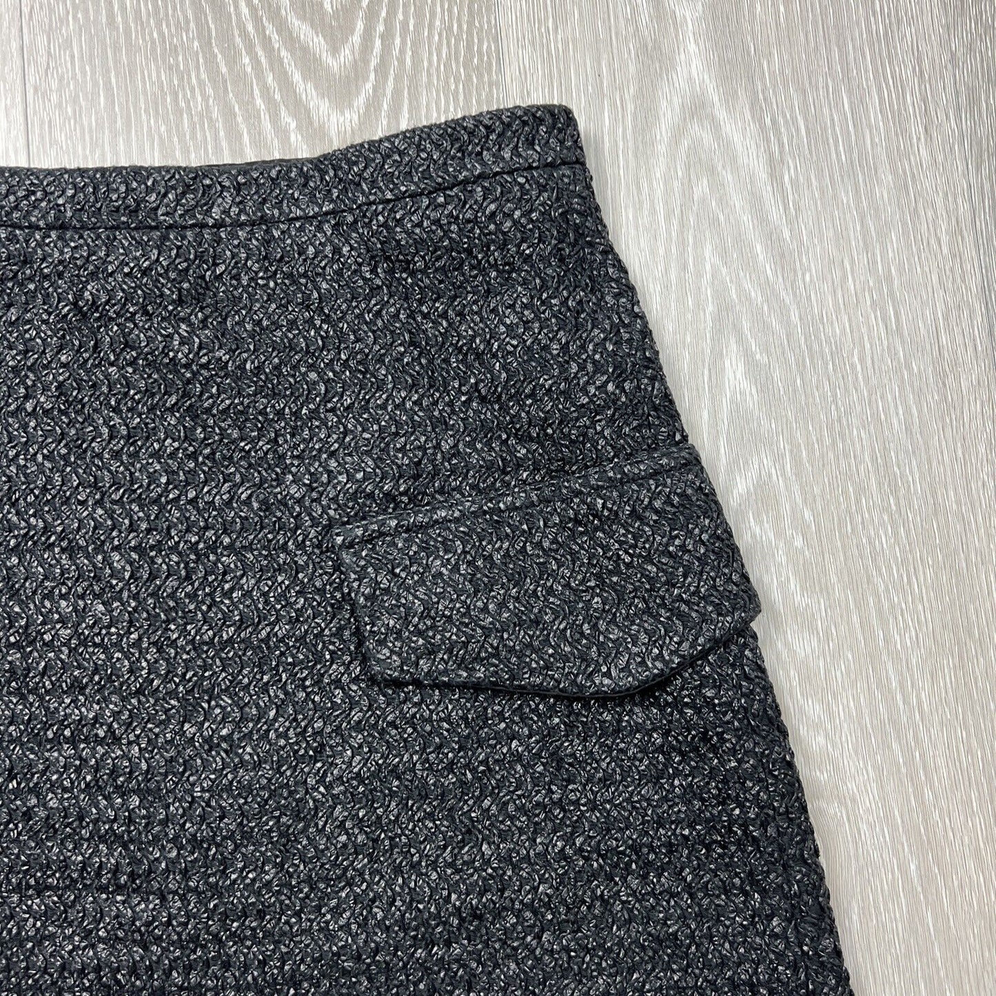 Camilla & Marc Womens Black Weave Skirt Size 6